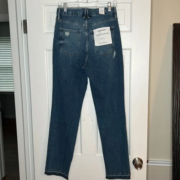 NWT Good American Good Boy Jeans - Picture 6 of 7